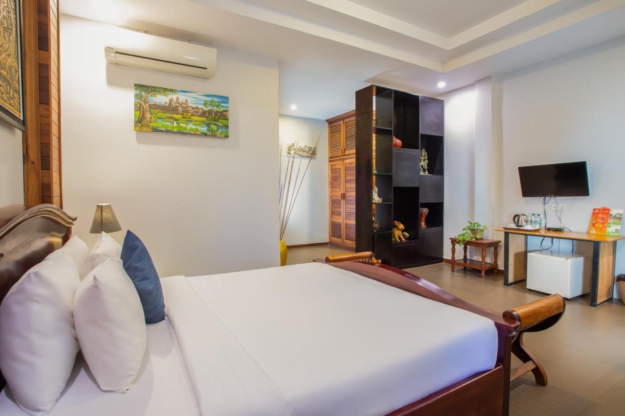 อินทรา โพรัก เรสซิเดนซ์ โฮเต็ล Hotel เสียมราฐ ภายนอก รูปภาพ
