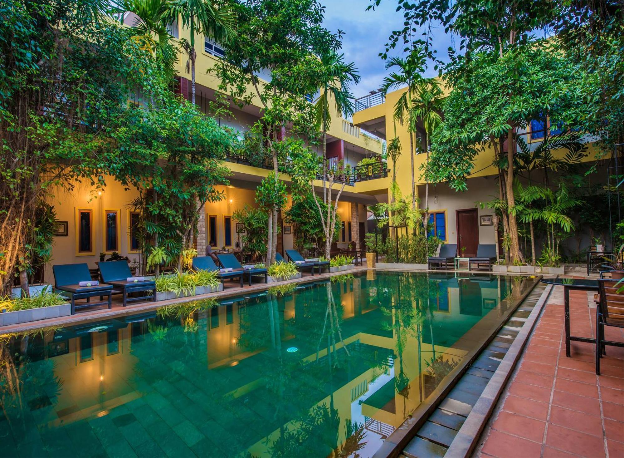 อินทรา โพรัก เรสซิเดนซ์ โฮเต็ล Hotel เสียมราฐ ภายนอก รูปภาพ