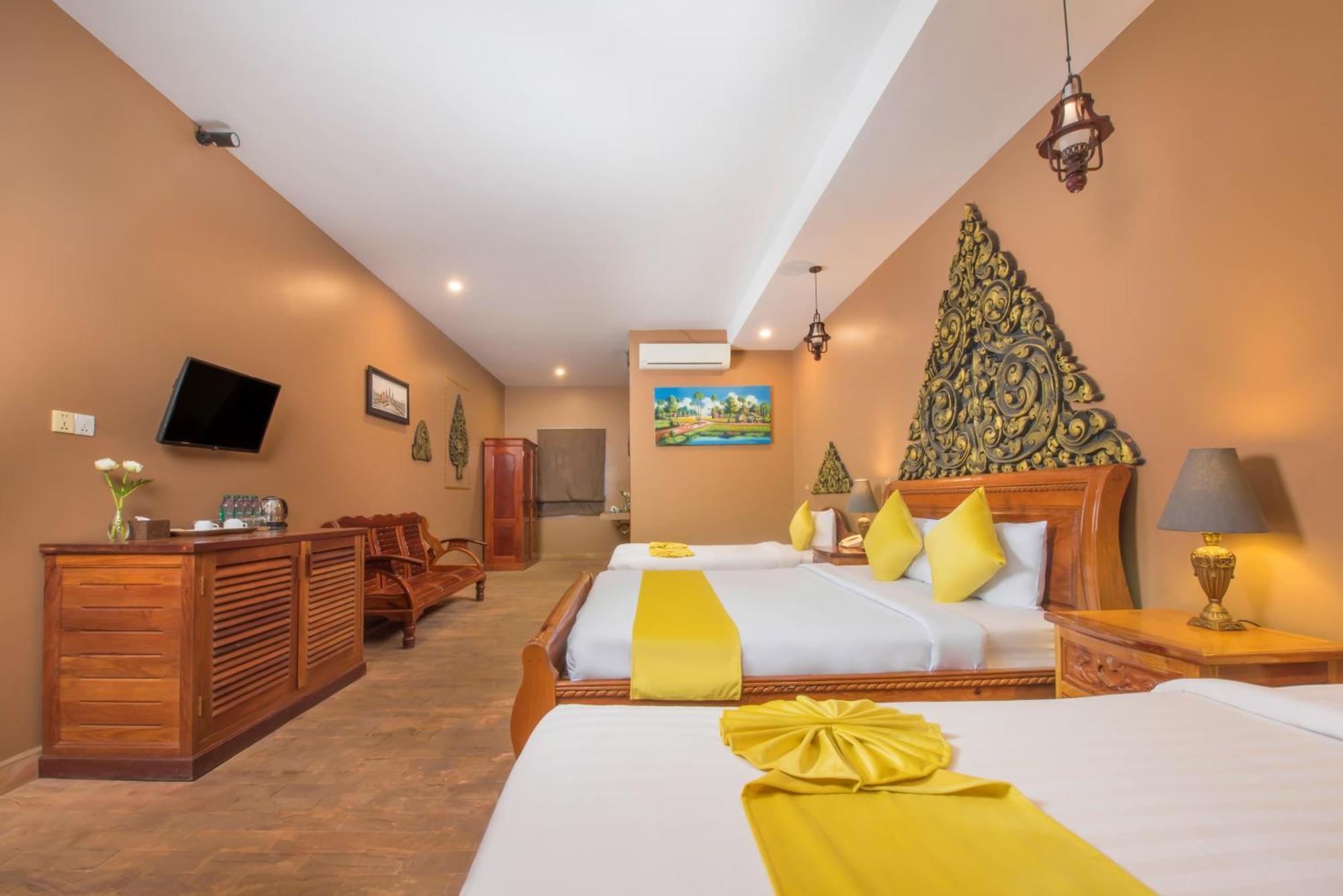 อินทรา โพรัก เรสซิเดนซ์ โฮเต็ล Hotel เสียมราฐ ภายนอก รูปภาพ