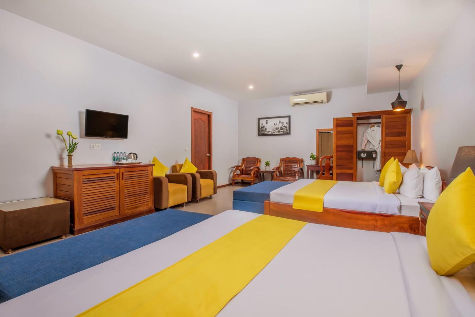 อินทรา โพรัก เรสซิเดนซ์ โฮเต็ล Hotel เสียมราฐ ภายนอก รูปภาพ