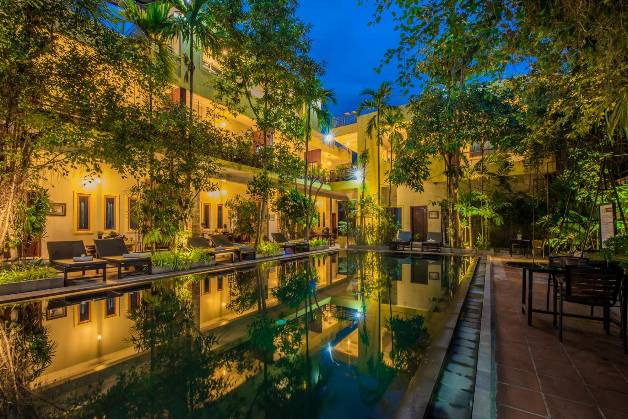 อินทรา โพรัก เรสซิเดนซ์ โฮเต็ล Hotel เสียมราฐ ภายนอก รูปภาพ