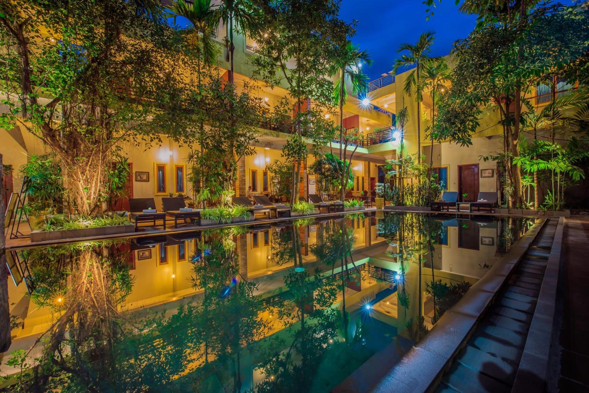 อินทรา โพรัก เรสซิเดนซ์ โฮเต็ล Hotel เสียมราฐ ภายนอก รูปภาพ