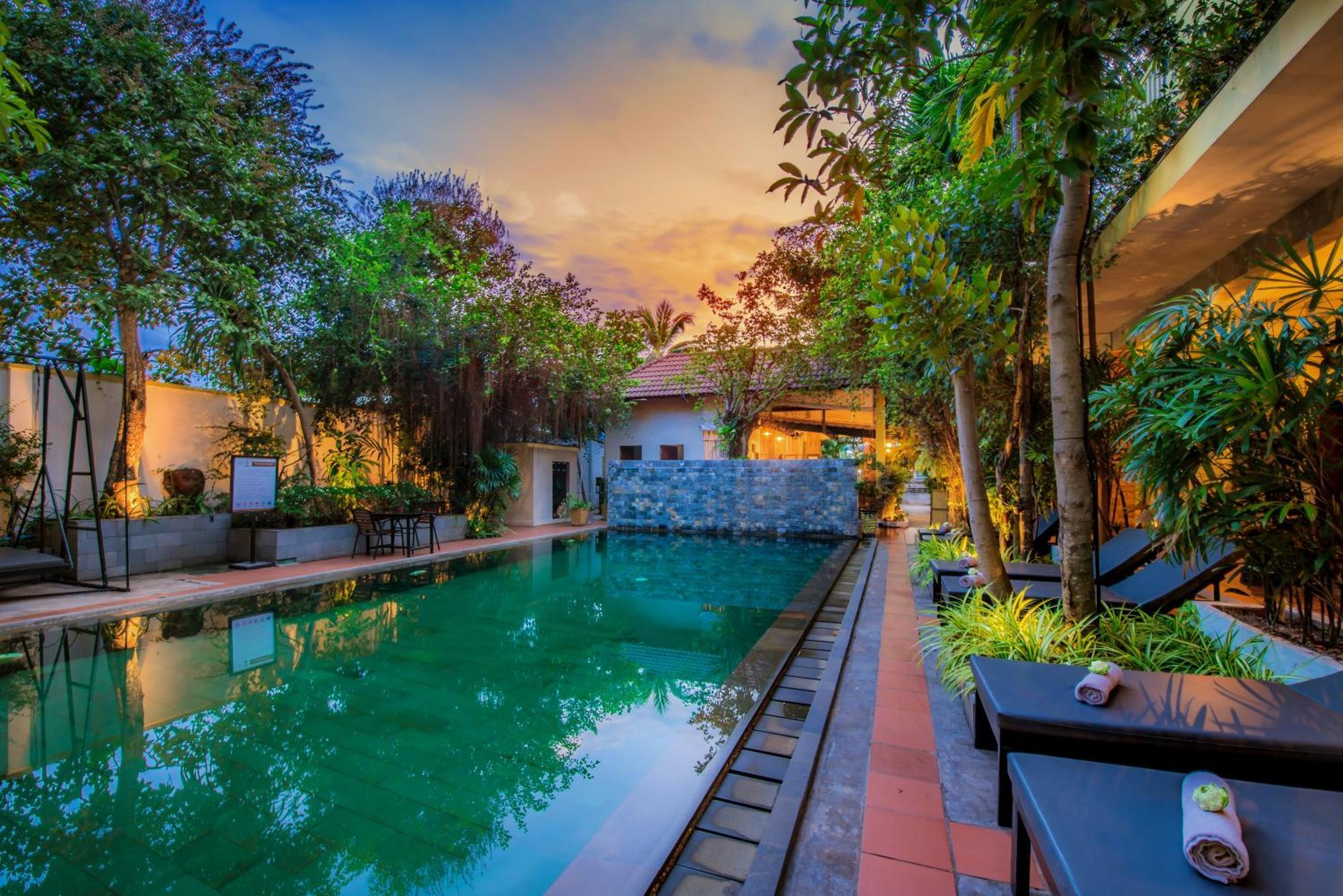 อินทรา โพรัก เรสซิเดนซ์ โฮเต็ล Hotel เสียมราฐ ภายนอก รูปภาพ