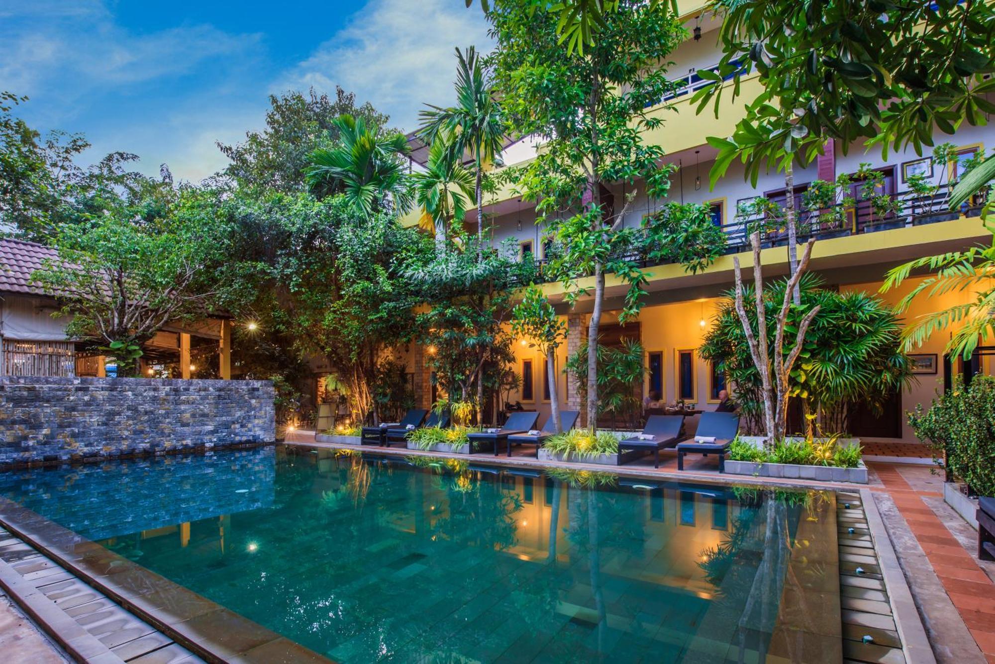 อินทรา โพรัก เรสซิเดนซ์ โฮเต็ล Hotel เสียมราฐ ภายนอก รูปภาพ